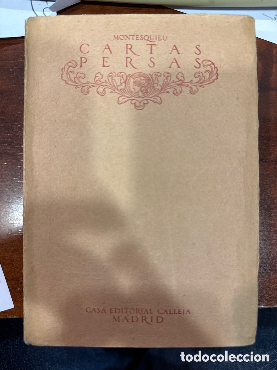 Libros antiguos: MONTESQUIEU. Cartas persas - Foto 2