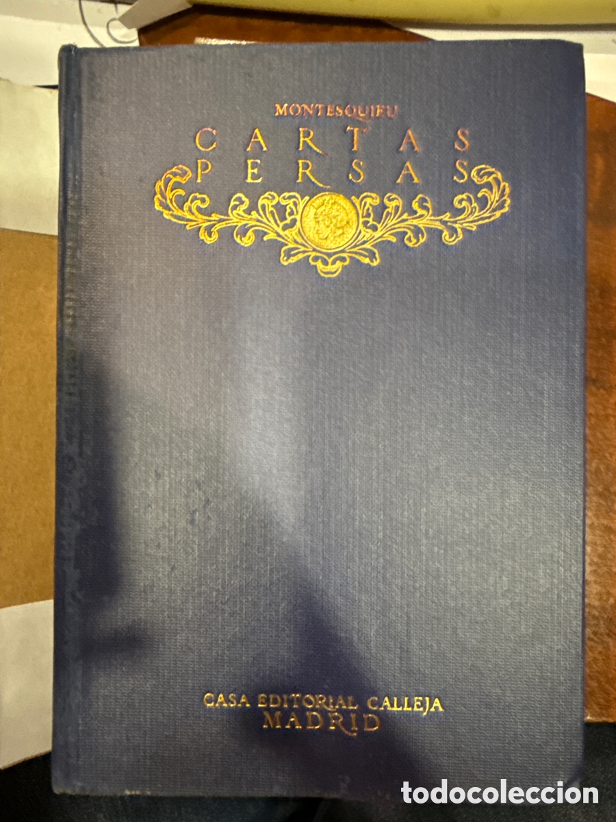 Libros antiguos: MONTESQUIEU. Cartas persas - Foto 1