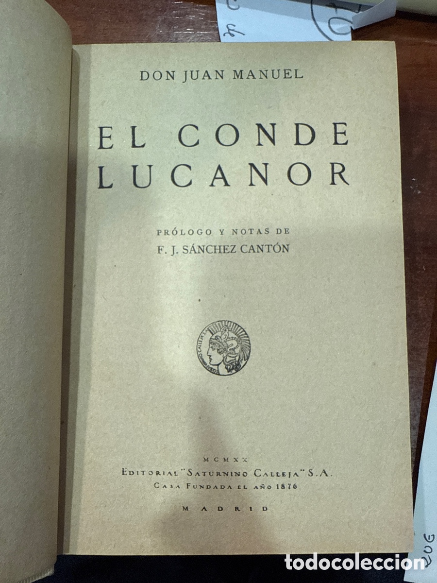 Libros antiguos: DON JUAN MANUEL. El conde Lucanor - Foto 2