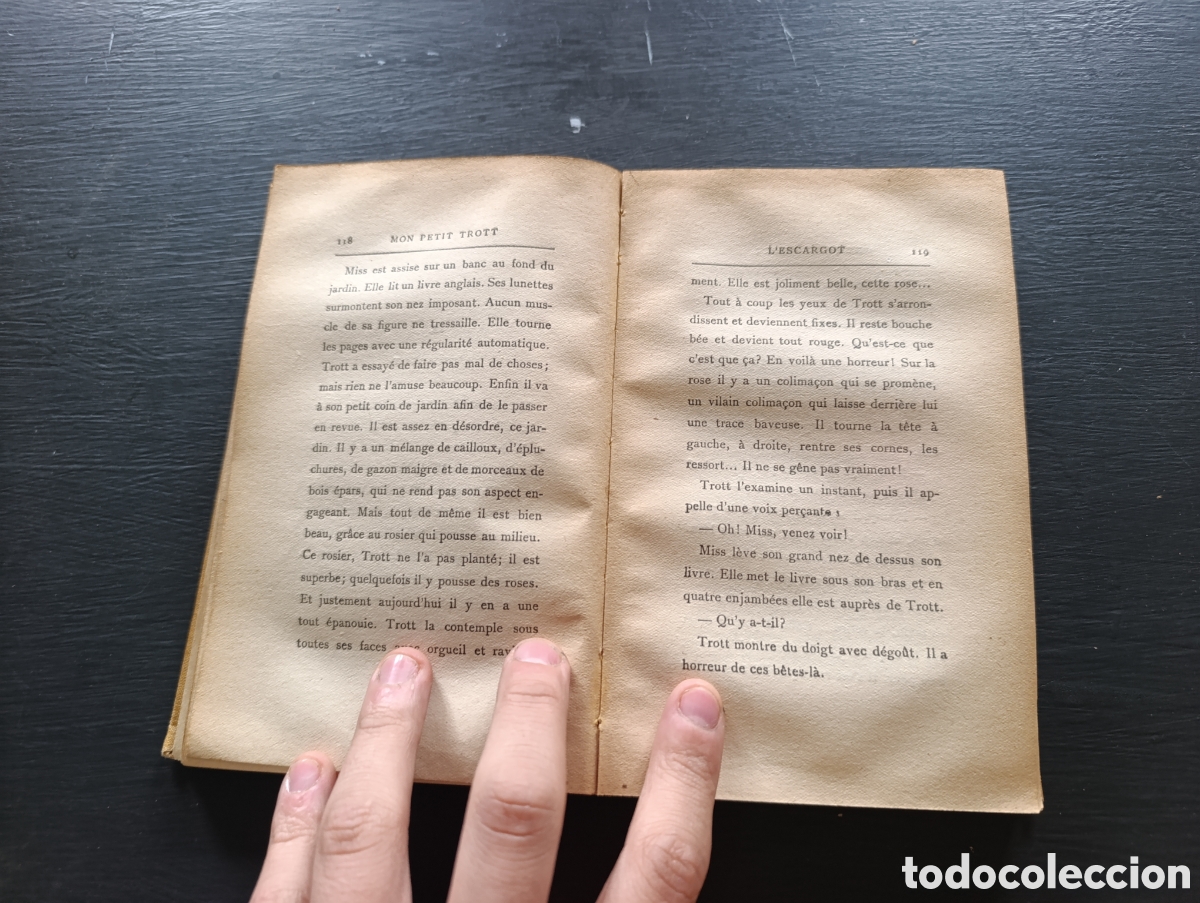 Libros antiguos: ANDR&Eacute; LICHTENBERGER MON PETIT TROTT. - Foto 3
