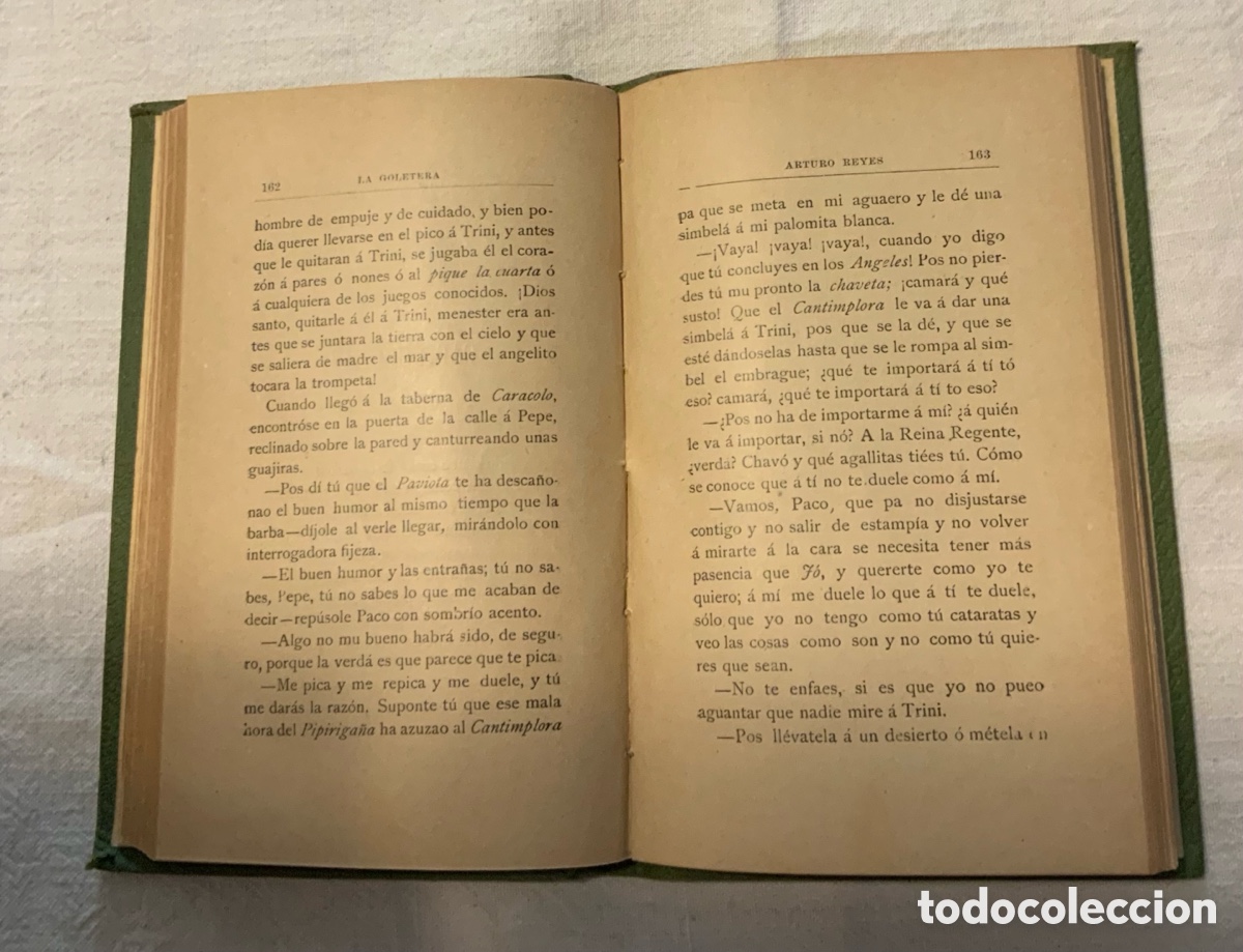 Libros antiguos: La goletera. Arturo Reyes. 1901 - Foto 5