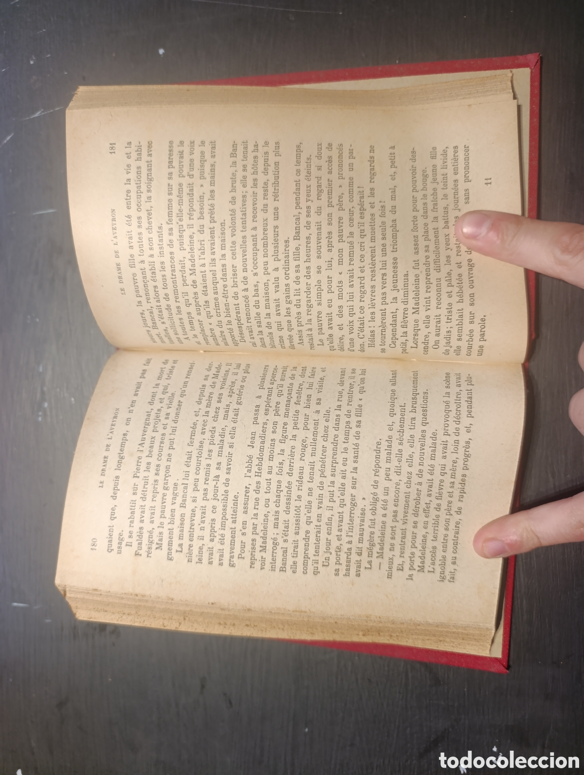 Libros antiguos: LE DRAME DE LAVEYRON PAR JACQUES BR&Eacute;MOND - Foto 2