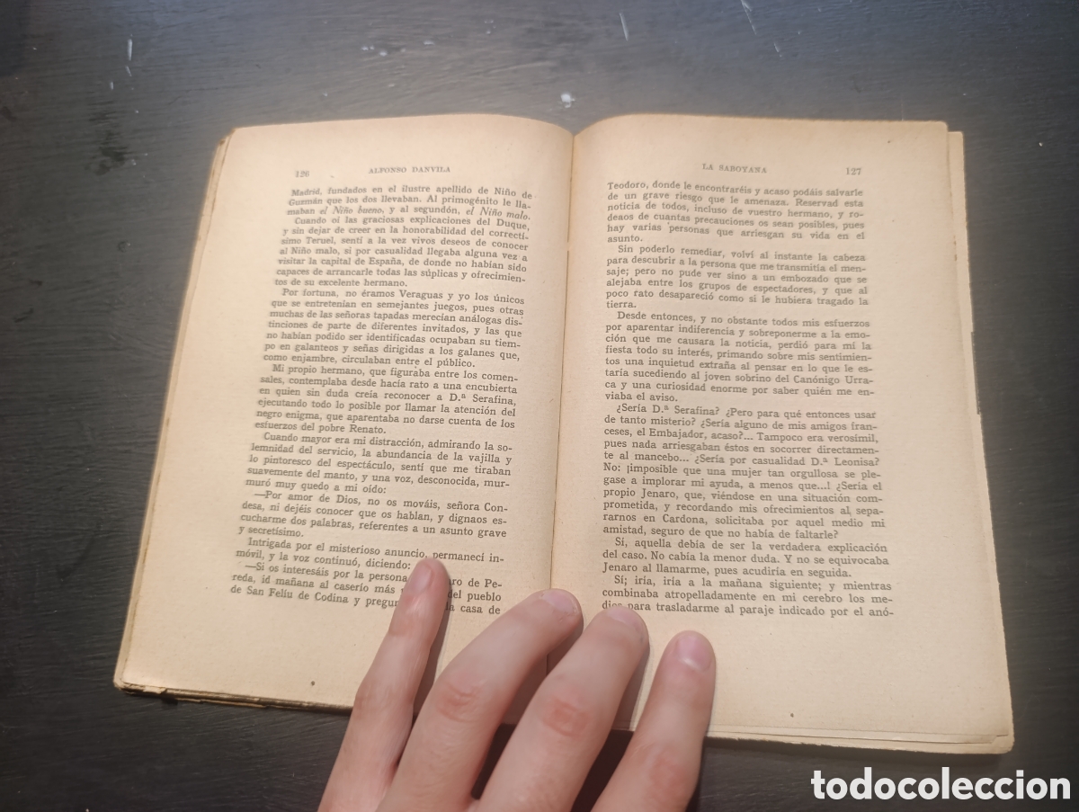 Libros antiguos: LA SABOYANA. ALFONSO DANVILA - Foto 3