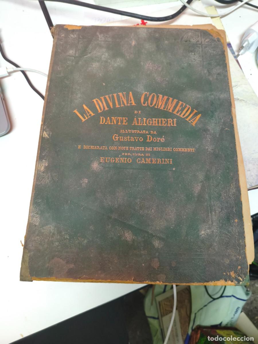 Libros antiguos: LA DIVINA COMMEDIA COMEDIA DANTE GUSTAVO DORE CAMERINI - Foto 1