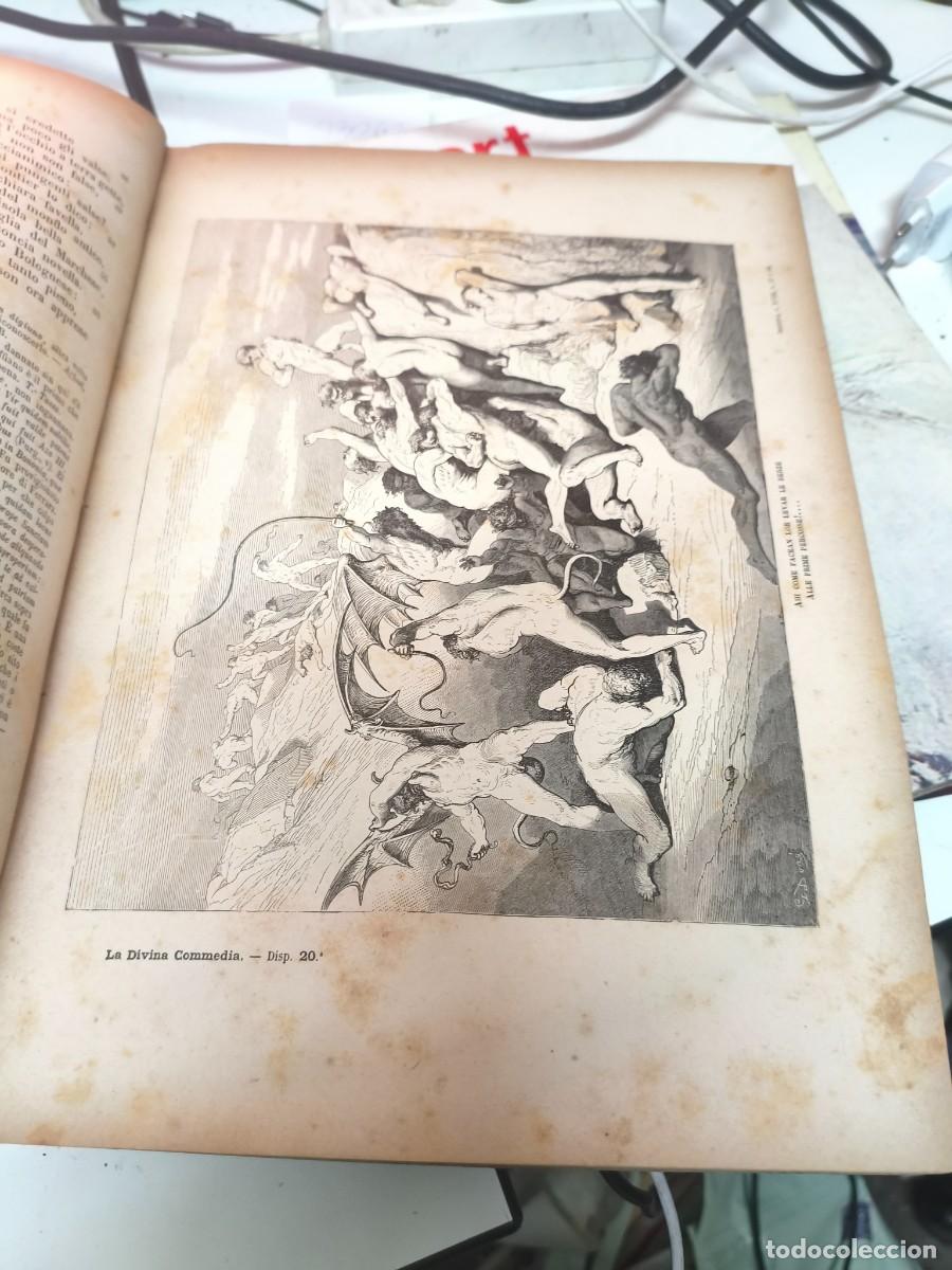 Libros antiguos: LA DIVINA COMMEDIA COMEDIA DANTE GUSTAVO DORE CAMERINI - Foto 3