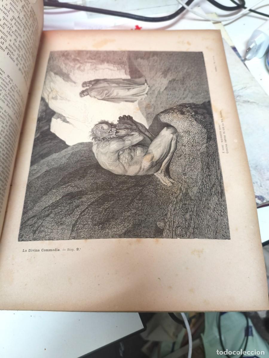Libros antiguos: LA DIVINA COMMEDIA COMEDIA DANTE GUSTAVO DORE CAMERINI - Foto 4