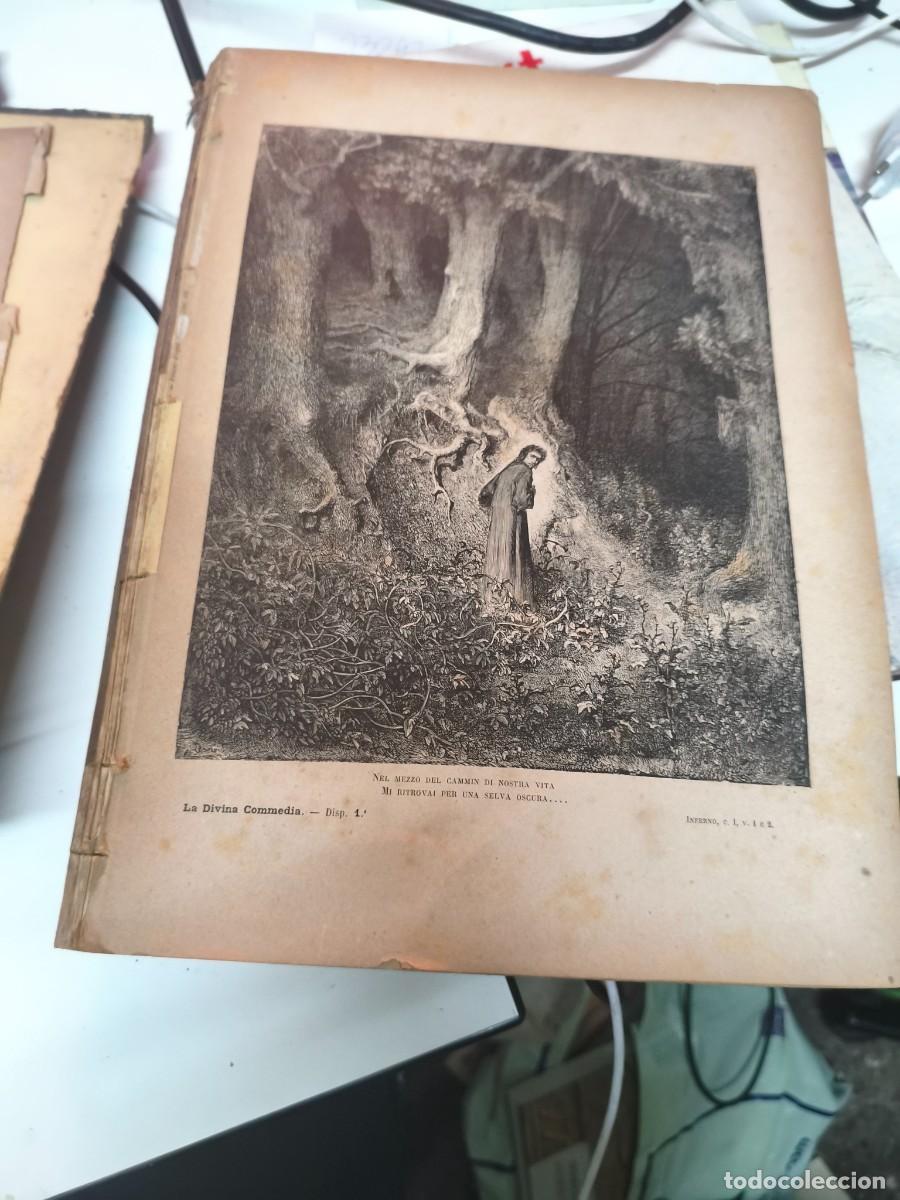 Libros antiguos: LA DIVINA COMMEDIA COMEDIA DANTE GUSTAVO DORE CAMERINI - Foto 5