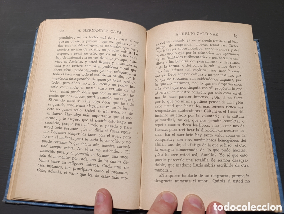 Libros antiguos: A. HERN&Aacute;NDEZ CAT&Aacute; LA JUVENTUD DE AURELIO ZALD&Iacute;VAR - Foto 2
