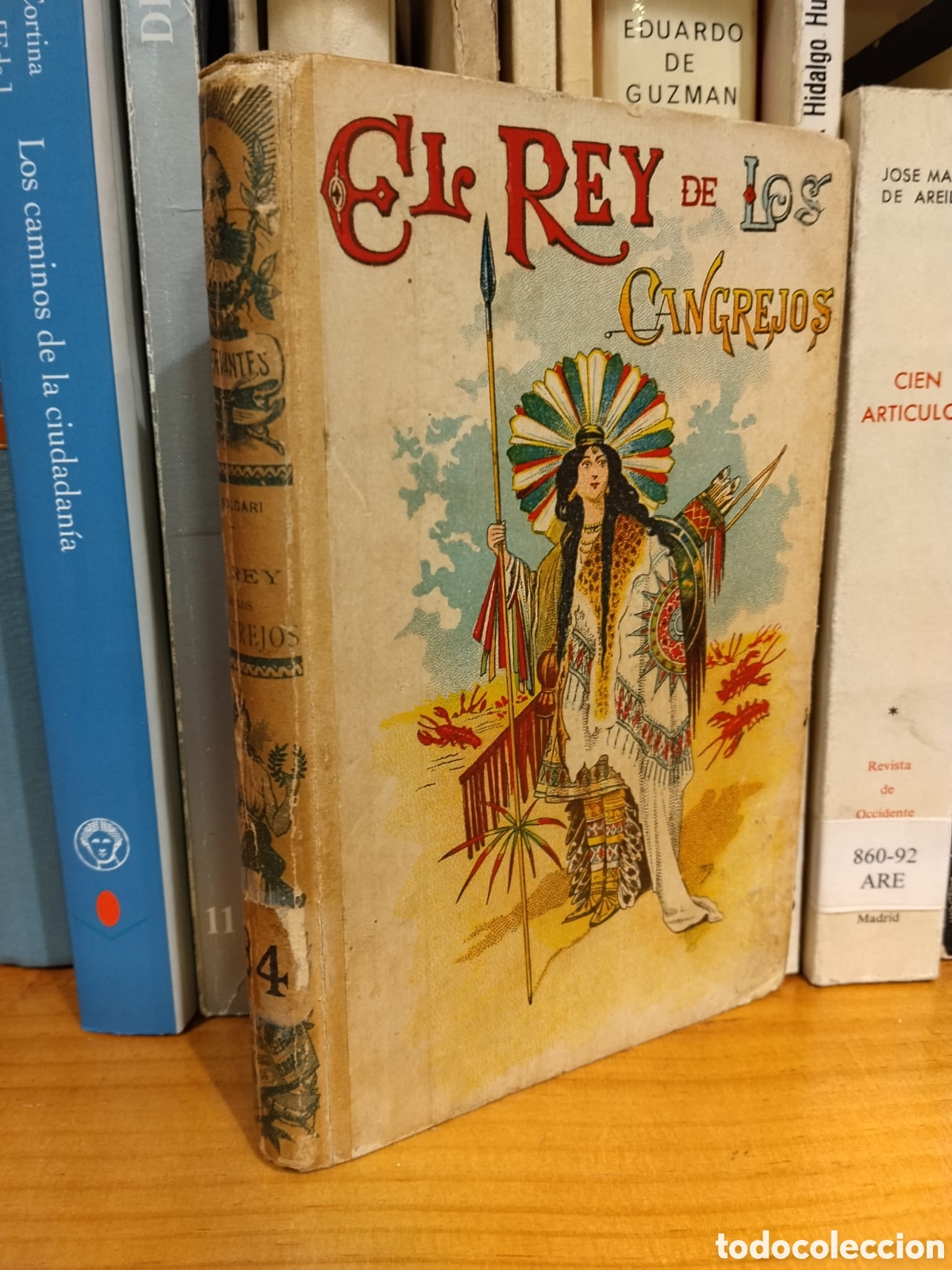 Libros antiguos: El rey de los cangrejos - Emilio Salgari - Foto 1