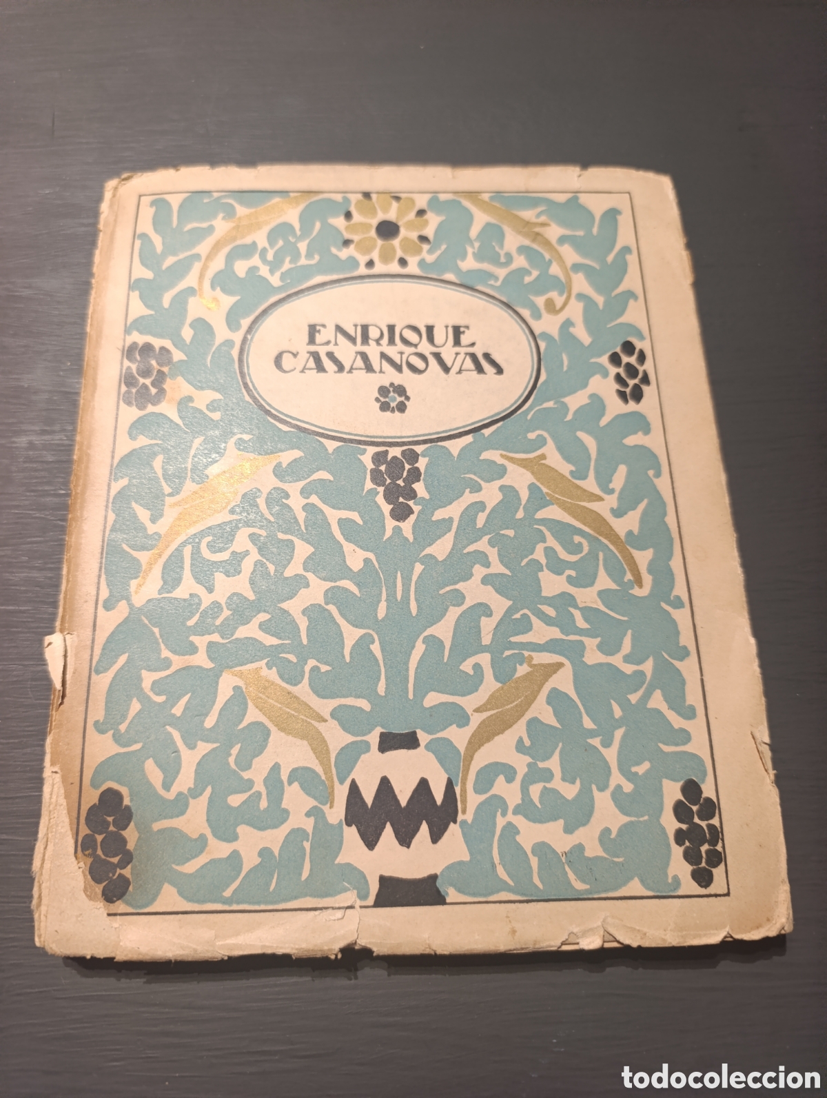 Libros antiguos: Enrique Casanovas. Libro - Foto 1