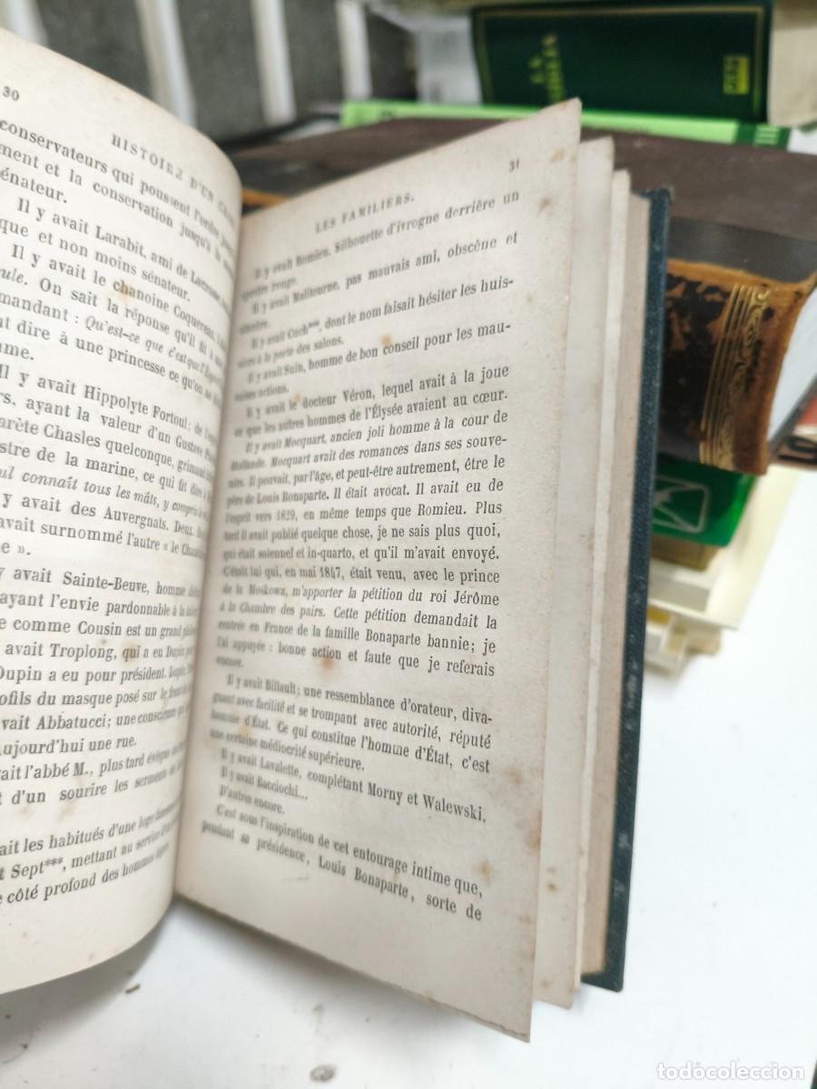 Libros antiguos: V&iacute;ctor Hugo. Histoire dUn Crime. - Foto 4