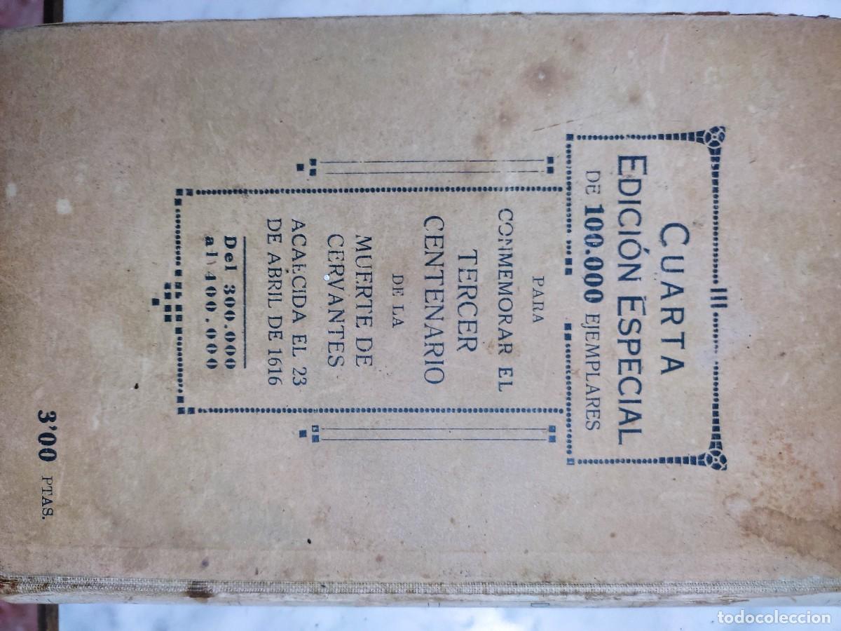 Libros antiguos: El Quijote de la Mancha - Foto 3