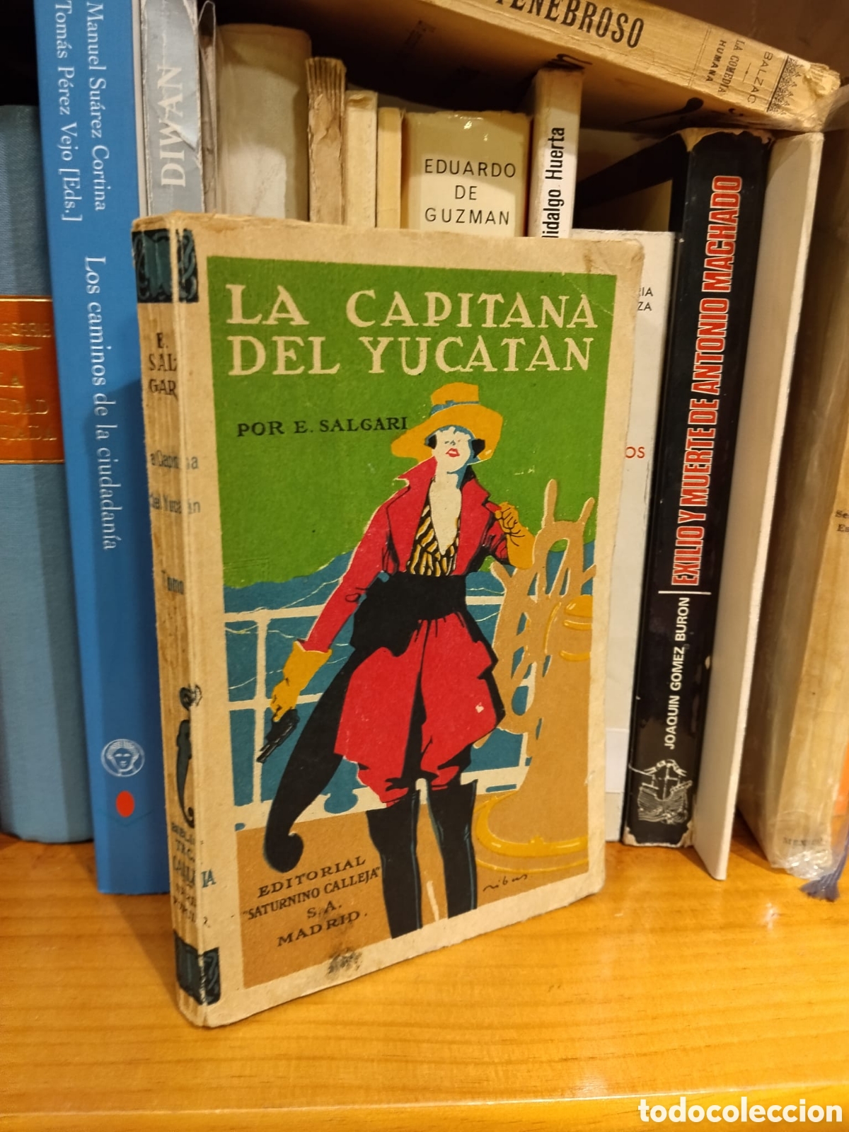 Libros antiguos: La capitana del Yucat&aacute;n - Emilio Salgari - Foto 1
