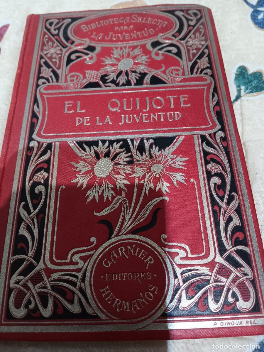 Libros antiguos: El Quijote de la juventud - Foto 1