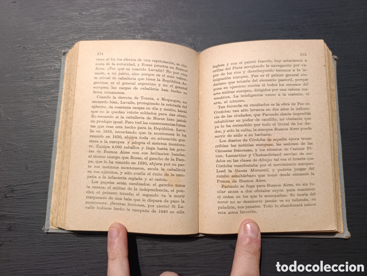Libros antiguos: D. F. SARMIENTO. Facundo. Madrid 1924 - Foto 3