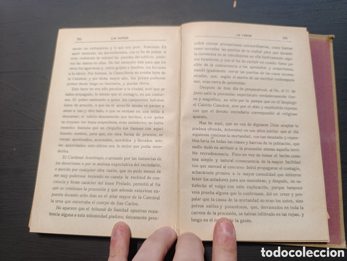 Libros antiguos: Manzoni Los Novios. 1920 - Foto 5