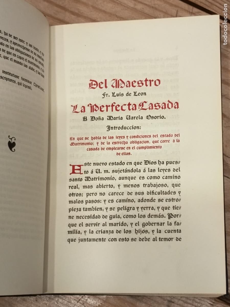 Libros antiguos: 1906 - FRAY LUIS DE LE&Oacute;N. La perfecta casada - Foto 6