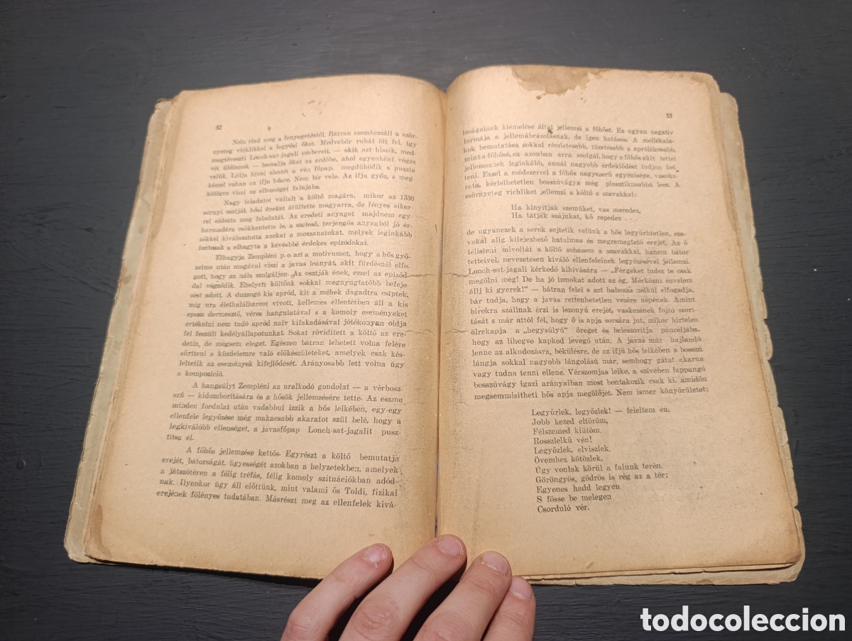Libros antiguos: ZEMPL&Eacute;NI &Aacute;RP&Aacute;D IRTA: LAKATOS L&Aacute;SZL&Oacute; - Foto 3