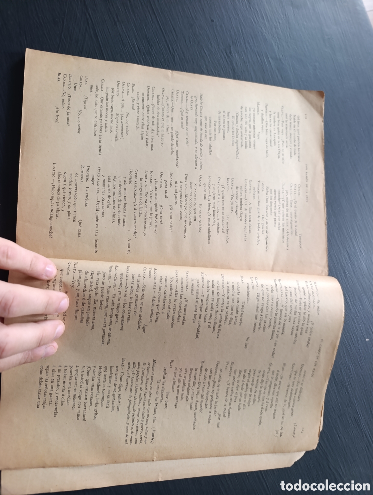 Libros antiguos: SAINETES DE D. RAMON DE LA CRUZ - Foto 3
