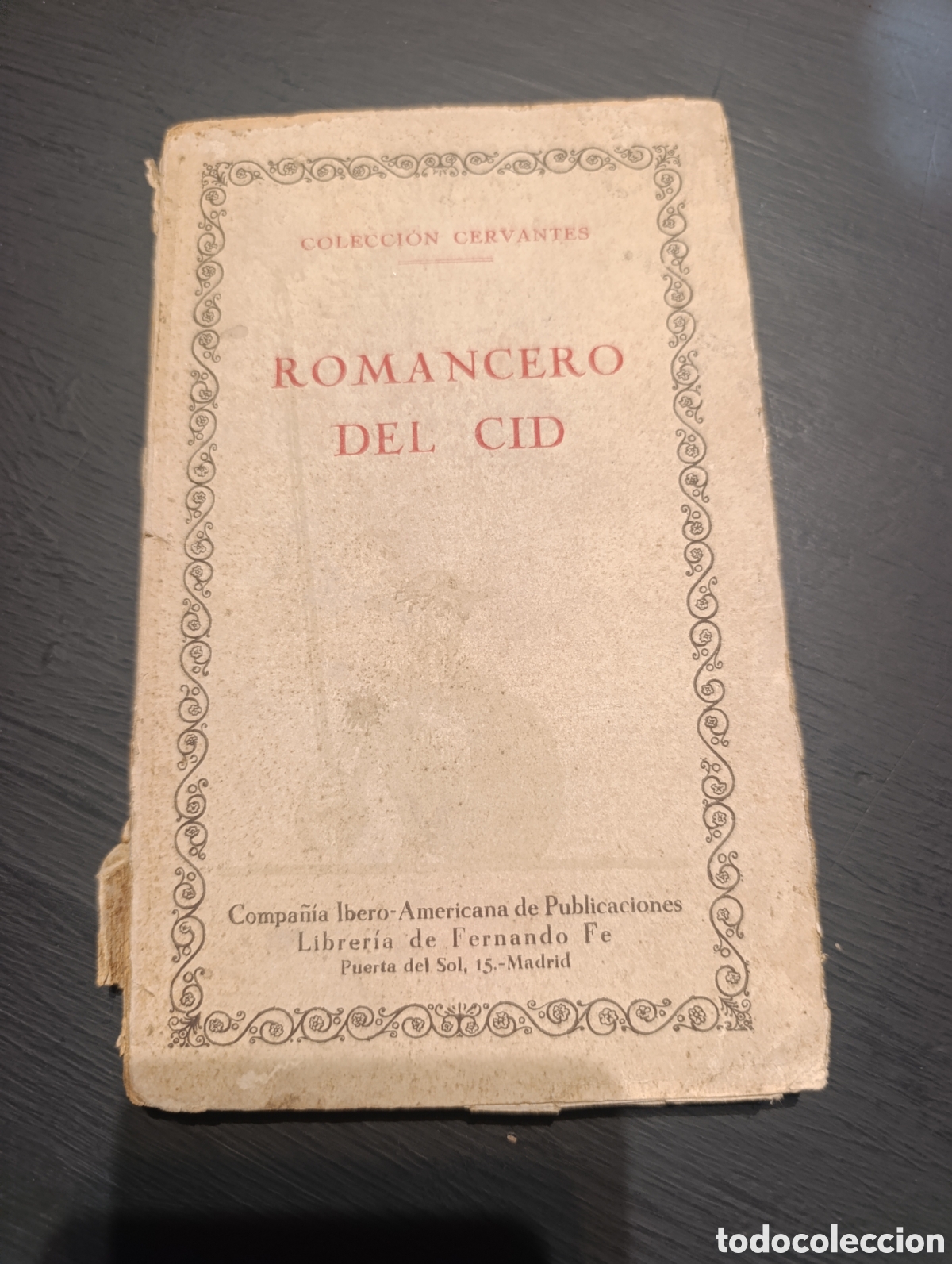 Libros antiguos: Romancero del Cid PROLOGO DE IGNACIO BAUER - Foto 1