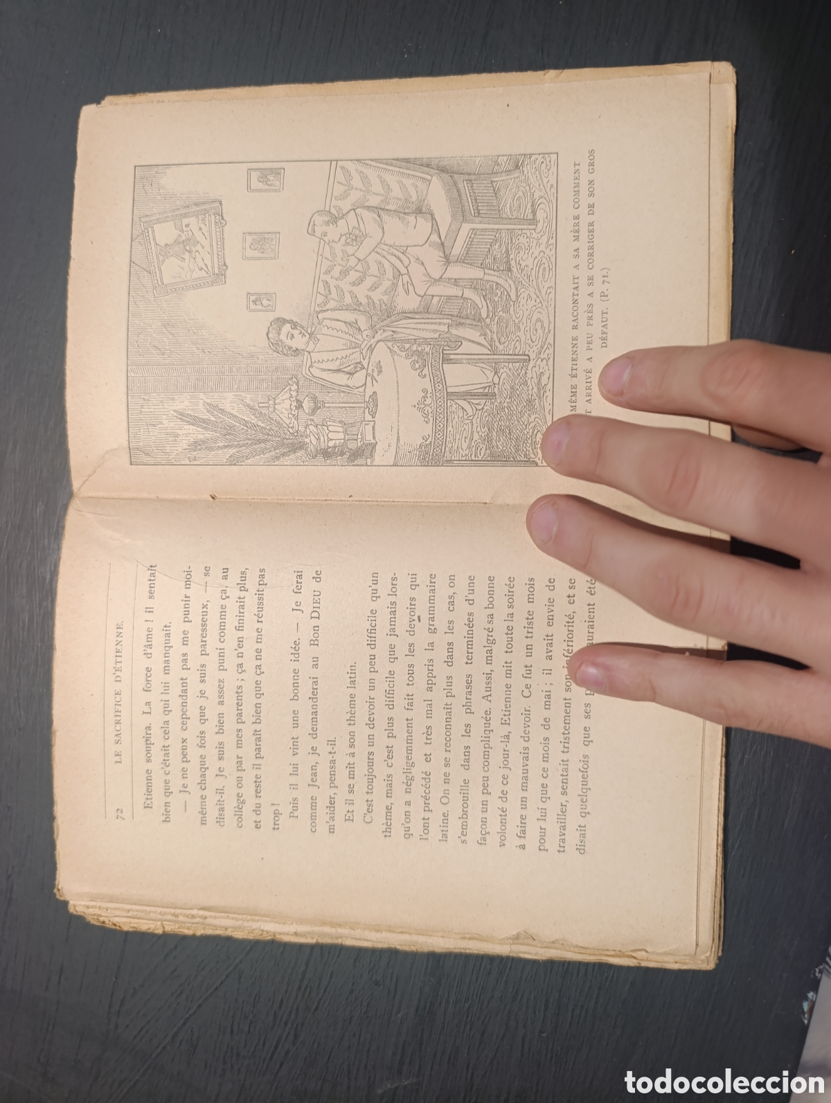 Libros antiguos: LE SACRIFICE D&Eacute;TIENNE PAR CAMILLE LE ROCHER - Foto 2