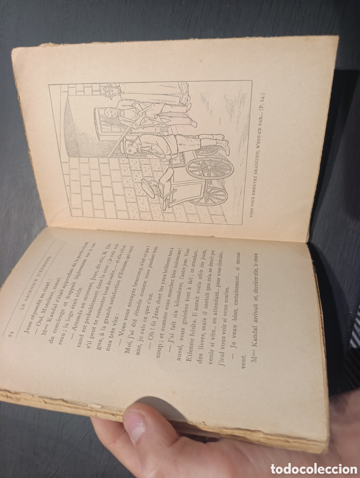 Libros antiguos: LE SACRIFICE D&Eacute;TIENNE PAR CAMILLE LE ROCHER - Foto 4