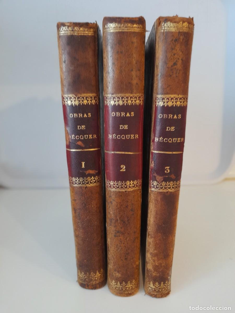 Libros antiguos: Obras de Gustavo Adolfo Becquer . Obra completa. 1915 - Foto 2