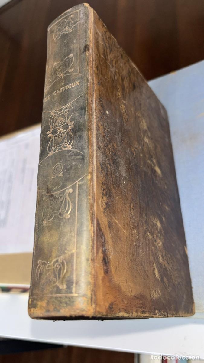 Libros antiguos: Libro antiguo L. Gracian &rdquo;El Critic&oacute;n&rdquo;, impreso en 1748 - Foto 4