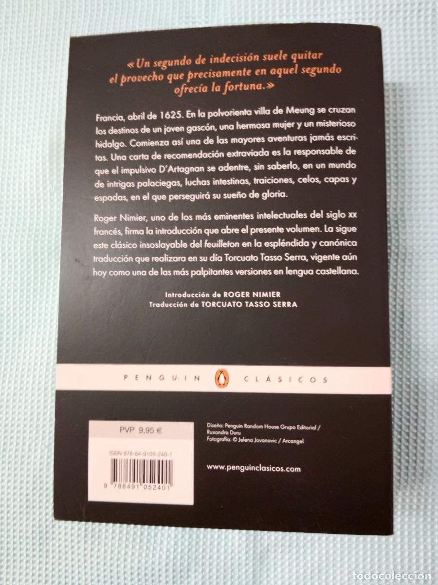 Libros antiguos: LOS TRES MOSQUETEROS A. DUMAS - Foto 3