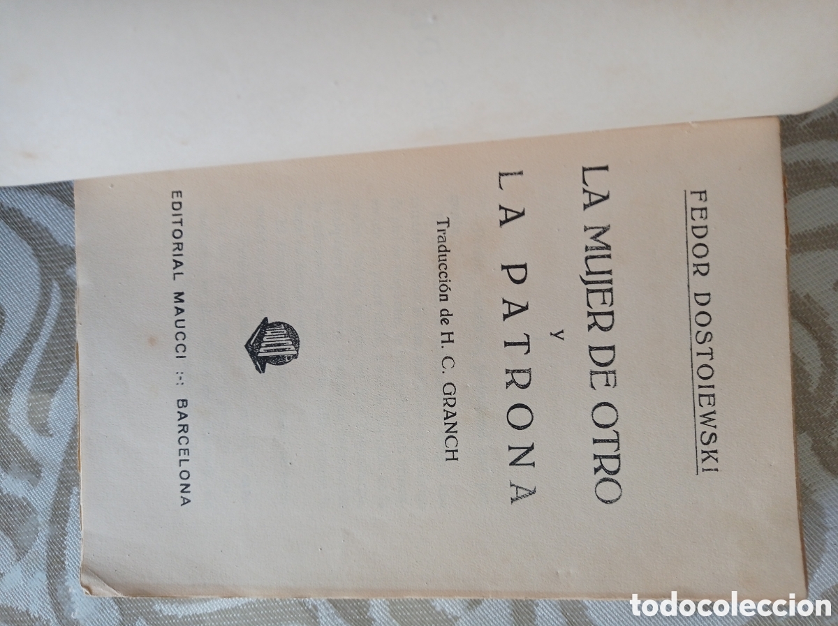 Libros antiguos: LA MUJER DE OTRO. DOSTOIESVKI - Foto 2