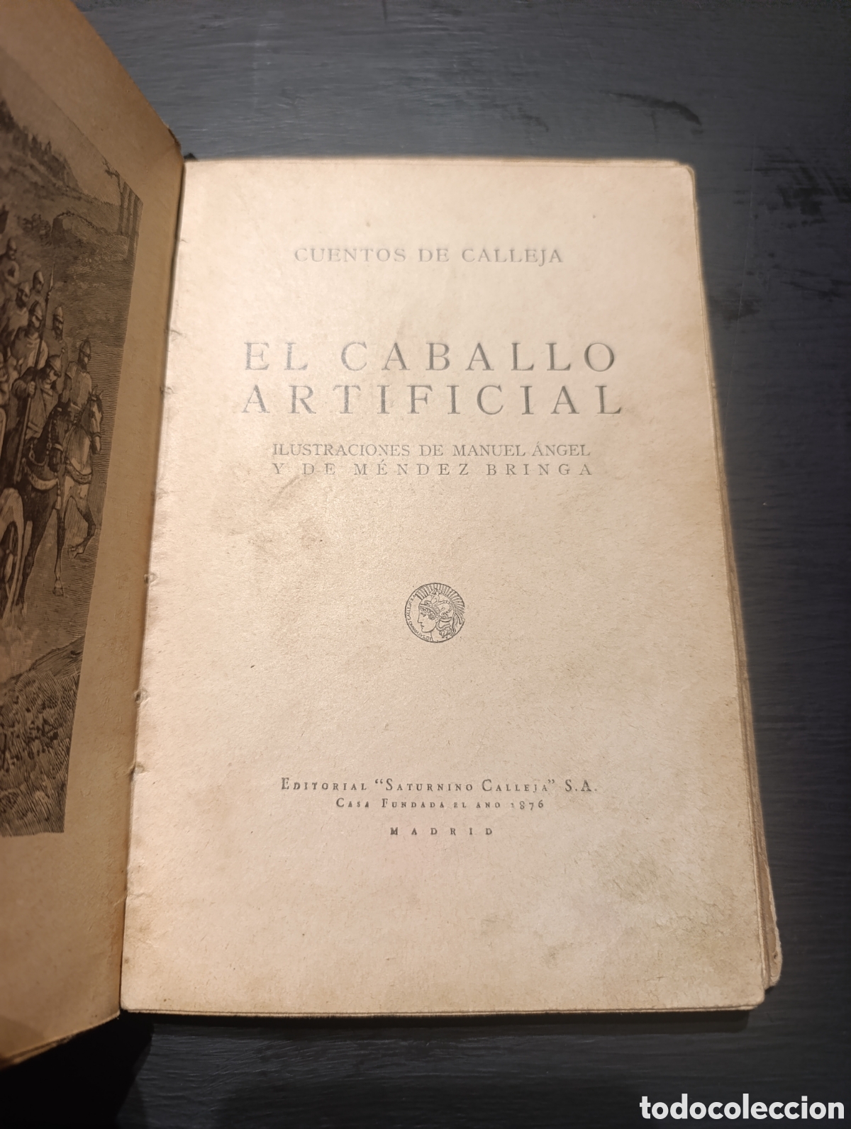 Libros antiguos: CUENTOS DE CALLEJA EL CABALLO ARTIFICIAL - Foto 3