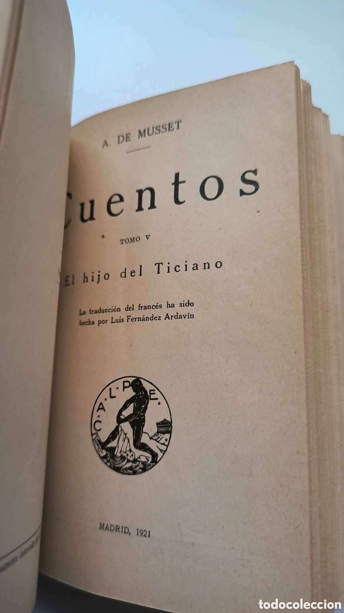 Libros antiguos: Cuentos, A. De Musset, Calpe 1922 - Foto 9