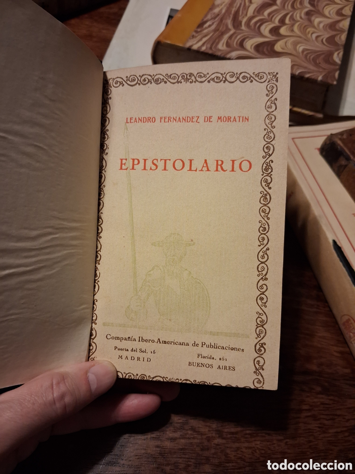 Libros antiguos: Epistolario, Leandro Fern&aacute;ndez Morat&iacute;n, - Foto 2
