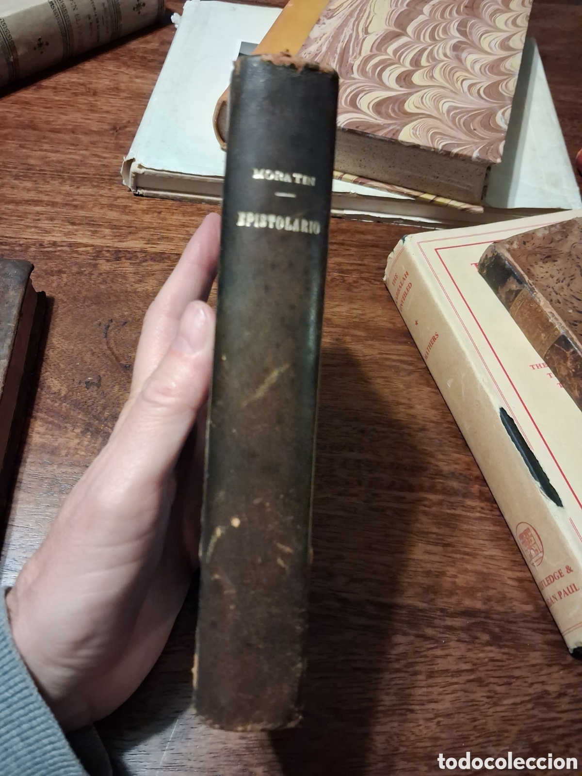Libros antiguos: Epistolario, Leandro Fern&aacute;ndez Morat&iacute;n, - Foto 1