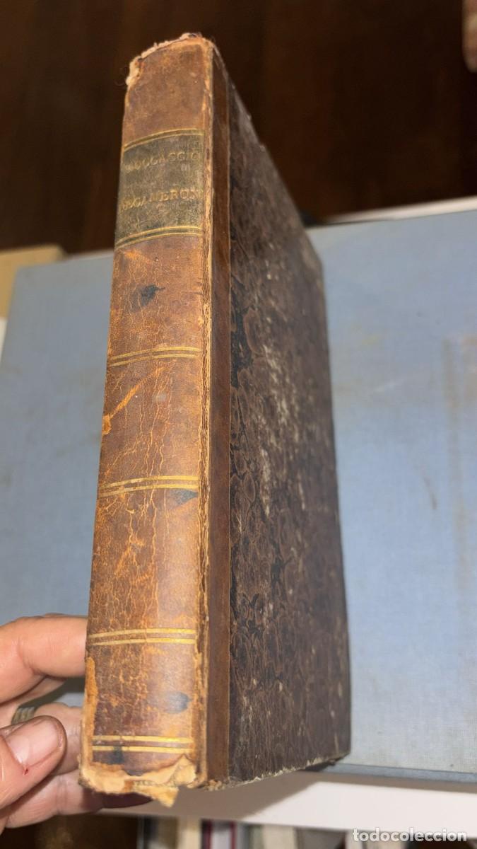 Libros antiguos: Libro antiguo Bocaccio &rdquo;il Decameron&rdquo;, edici&oacute;n de 1824 - Foto 3