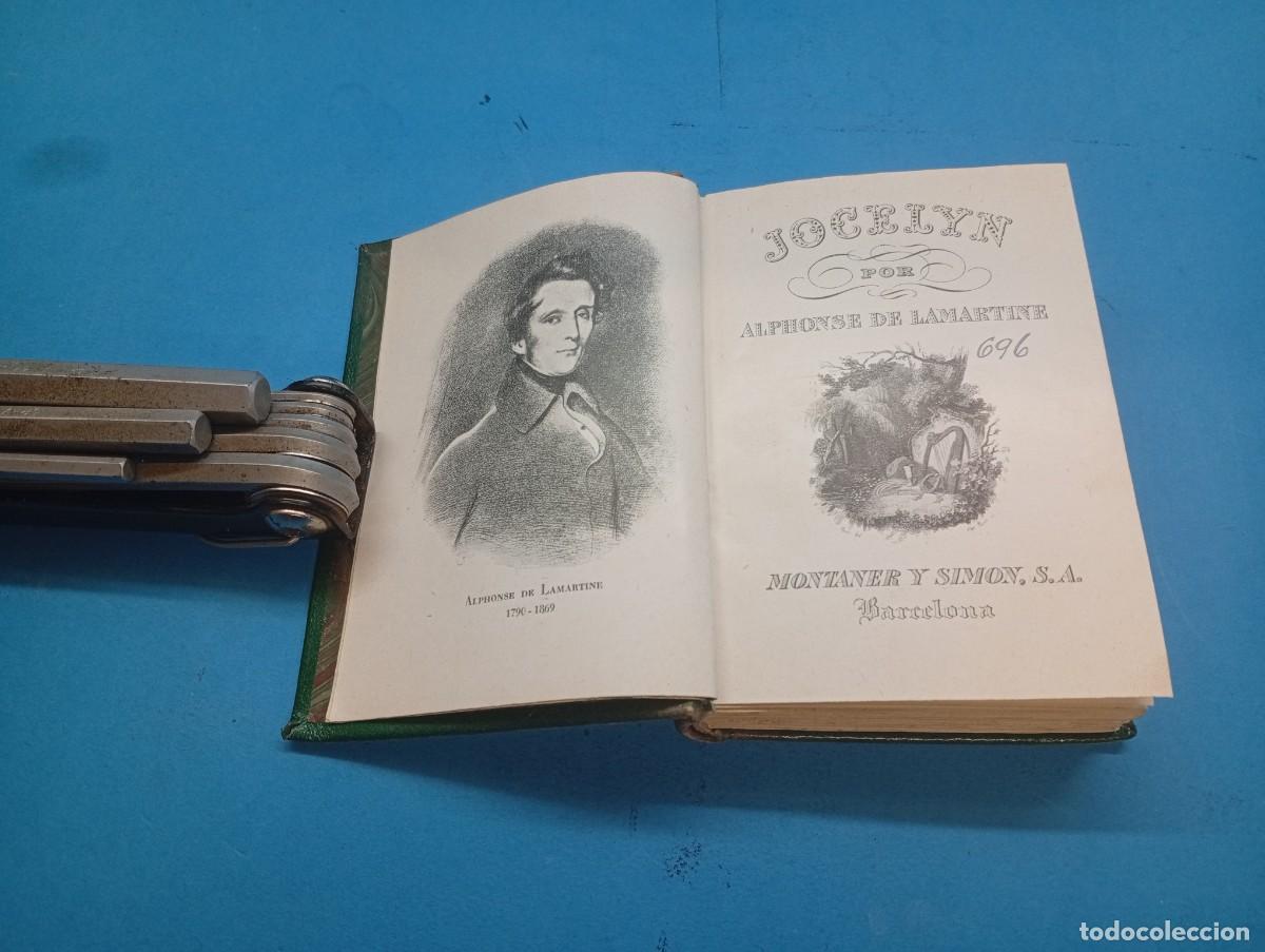 Libros antiguos: Jocelyn.- Alphonse de LAMARTINE - Foto 3