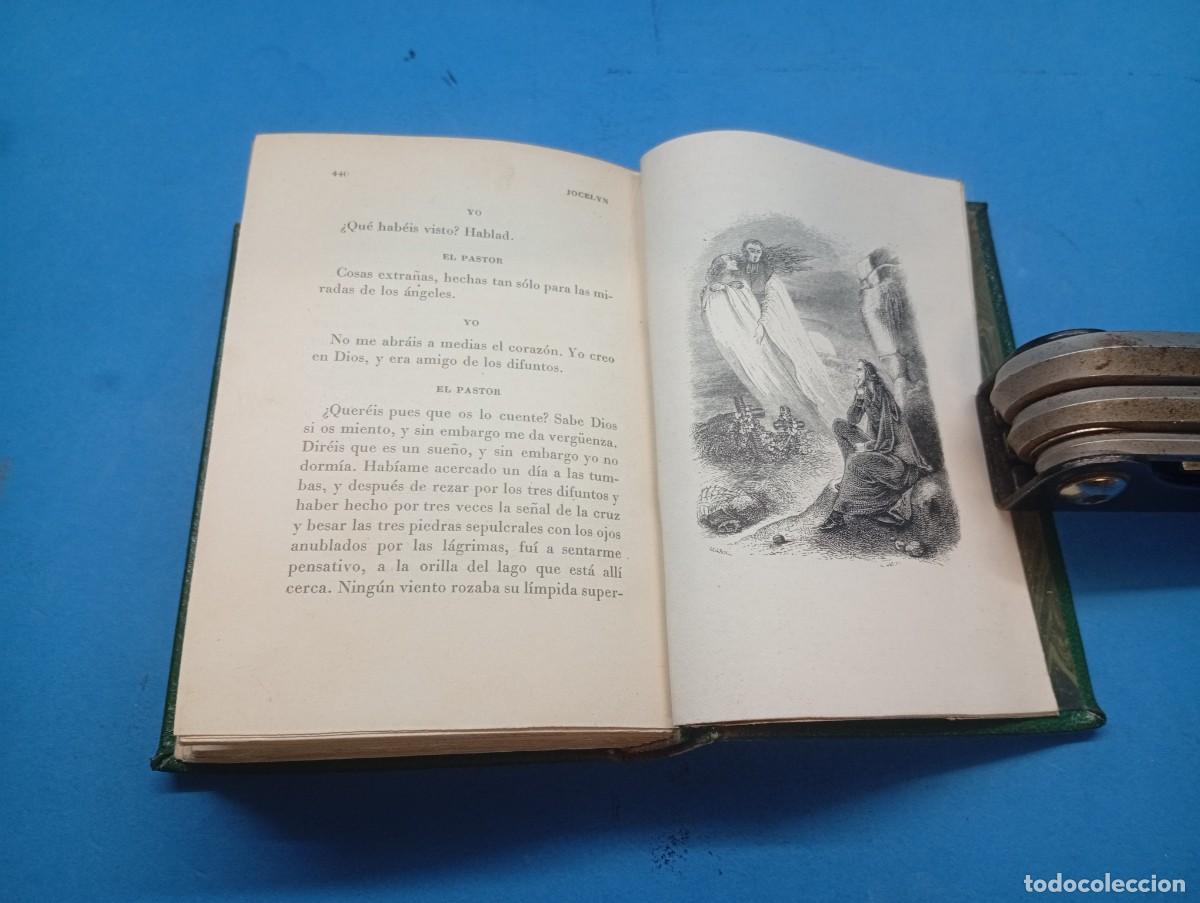Libros antiguos: Jocelyn.- Alphonse de LAMARTINE - Foto 7