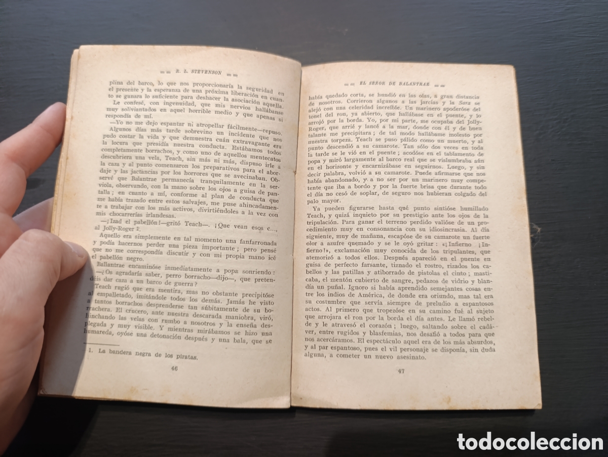 Libros antiguos: R. L. Stevenson. El se&ntilde;or de Balantrae - Foto 2