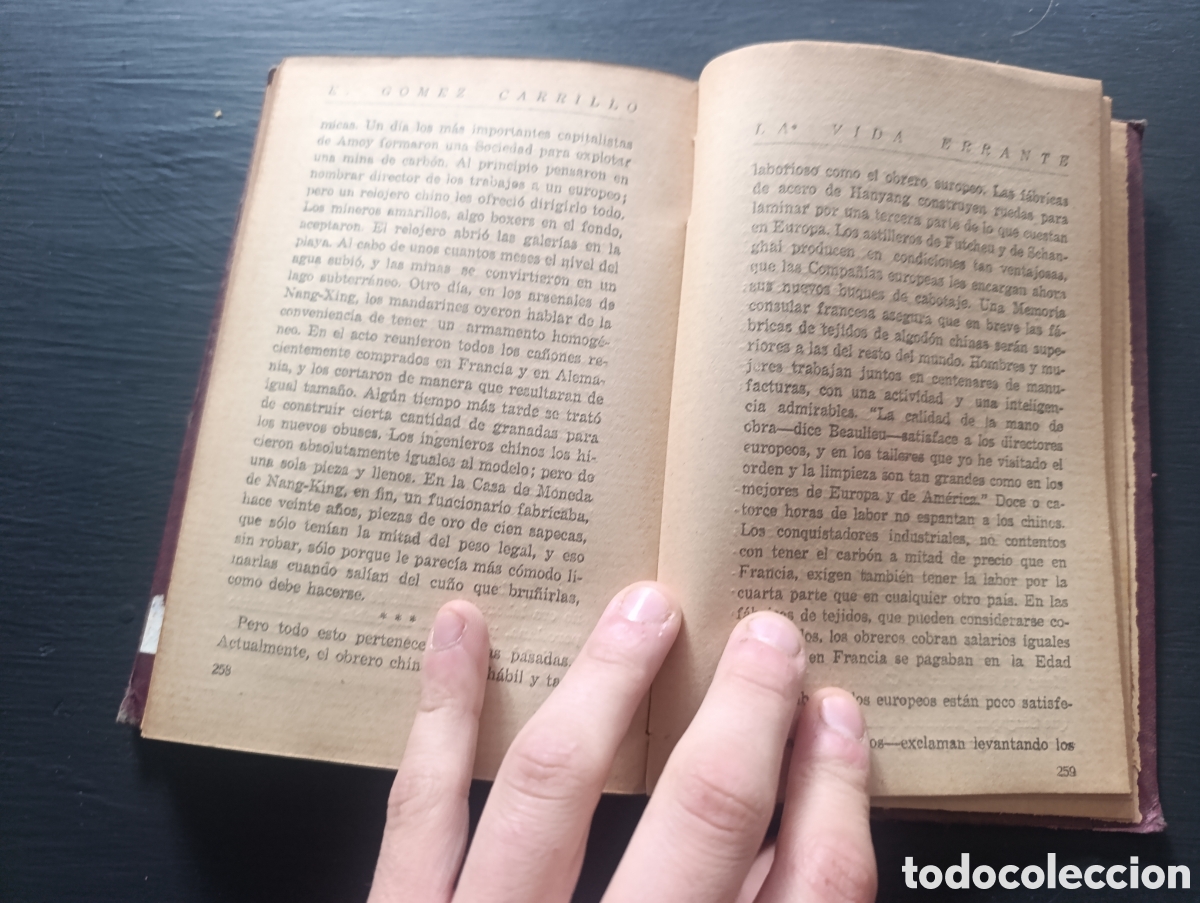 Libros antiguos: E. GOMEZ CARRILLO LA VIDA ERRANTE - Foto 4