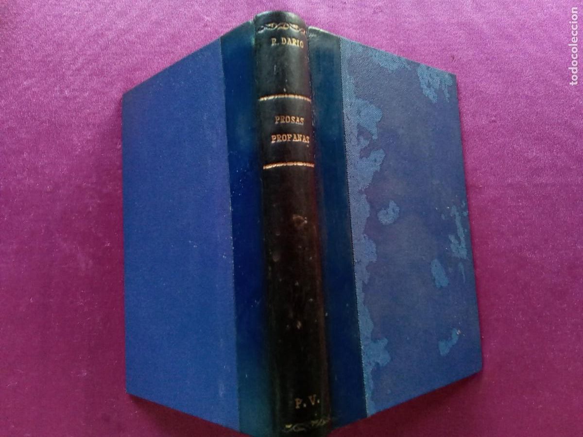 Libros antiguos: PROSAS PROFANAS RUBEN DARIO.LV5 5 - Foto 4