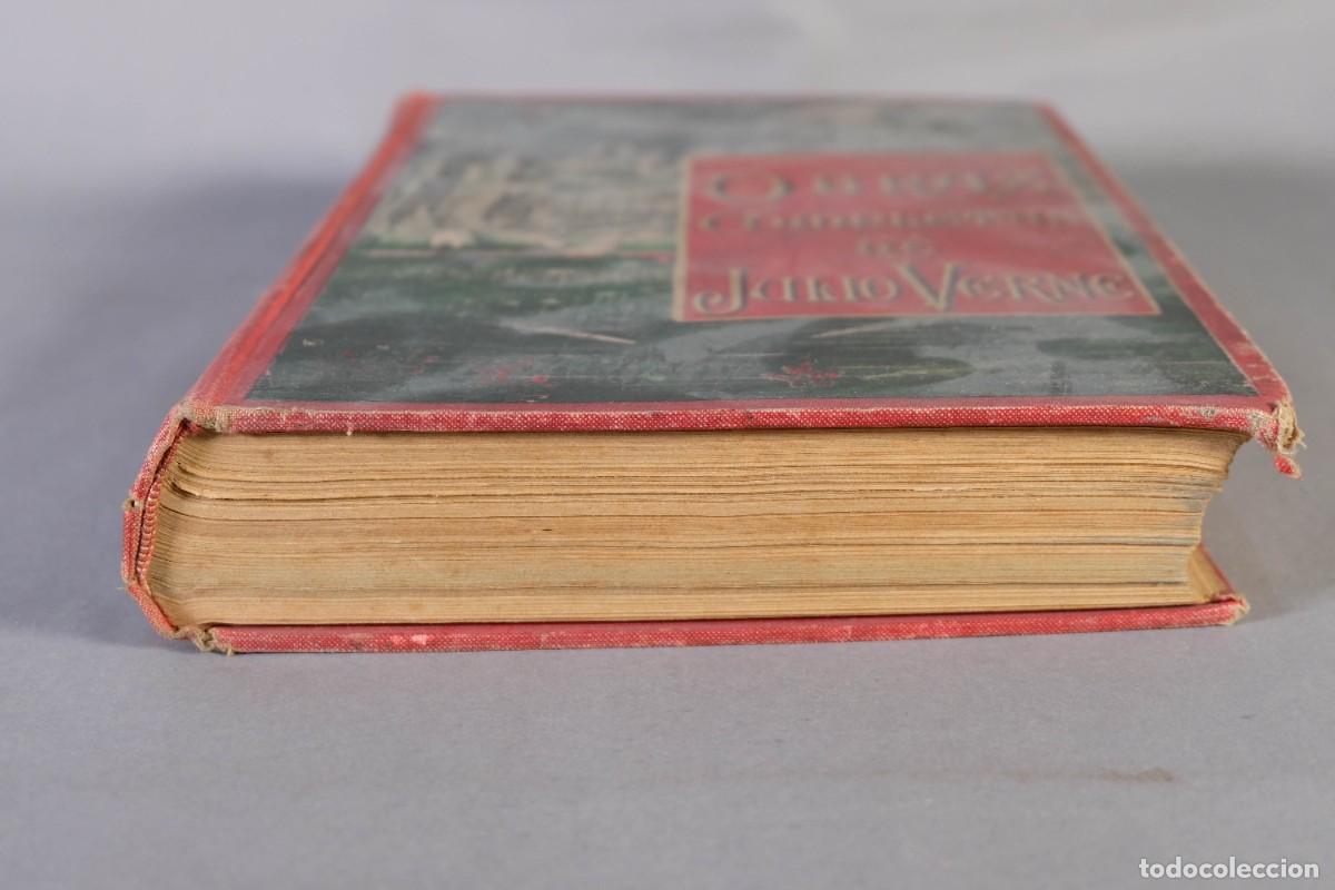 Libros antiguos: OBRAS COMPLETAS DE JULIO VERNE - SAENZ DE JUBERA HERMANOS - Foto 4