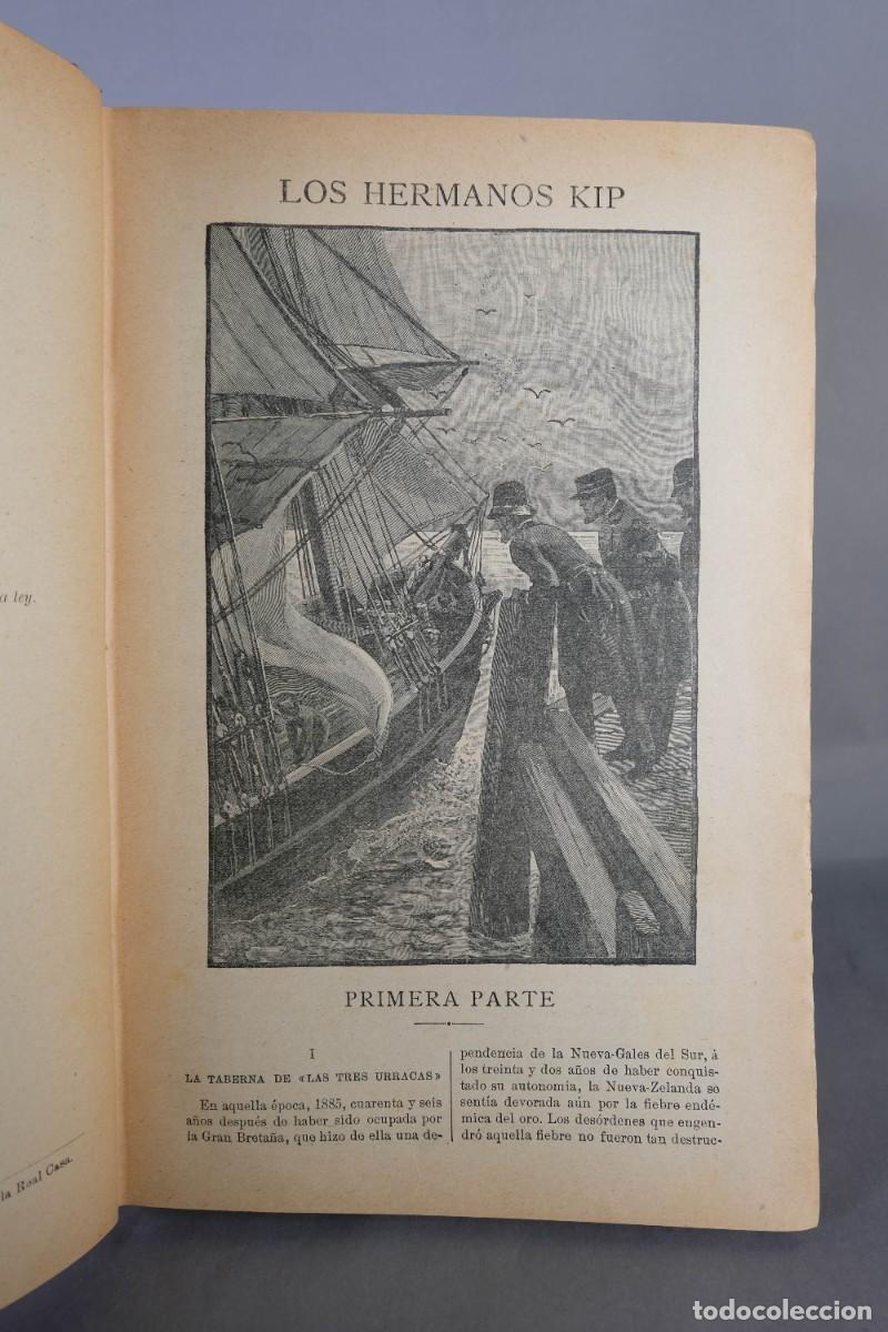 Libros antiguos: OBRAS COMPLETAS DE JULIO VERNE - SAENZ DE JUBERA HERMANOS - Foto 6