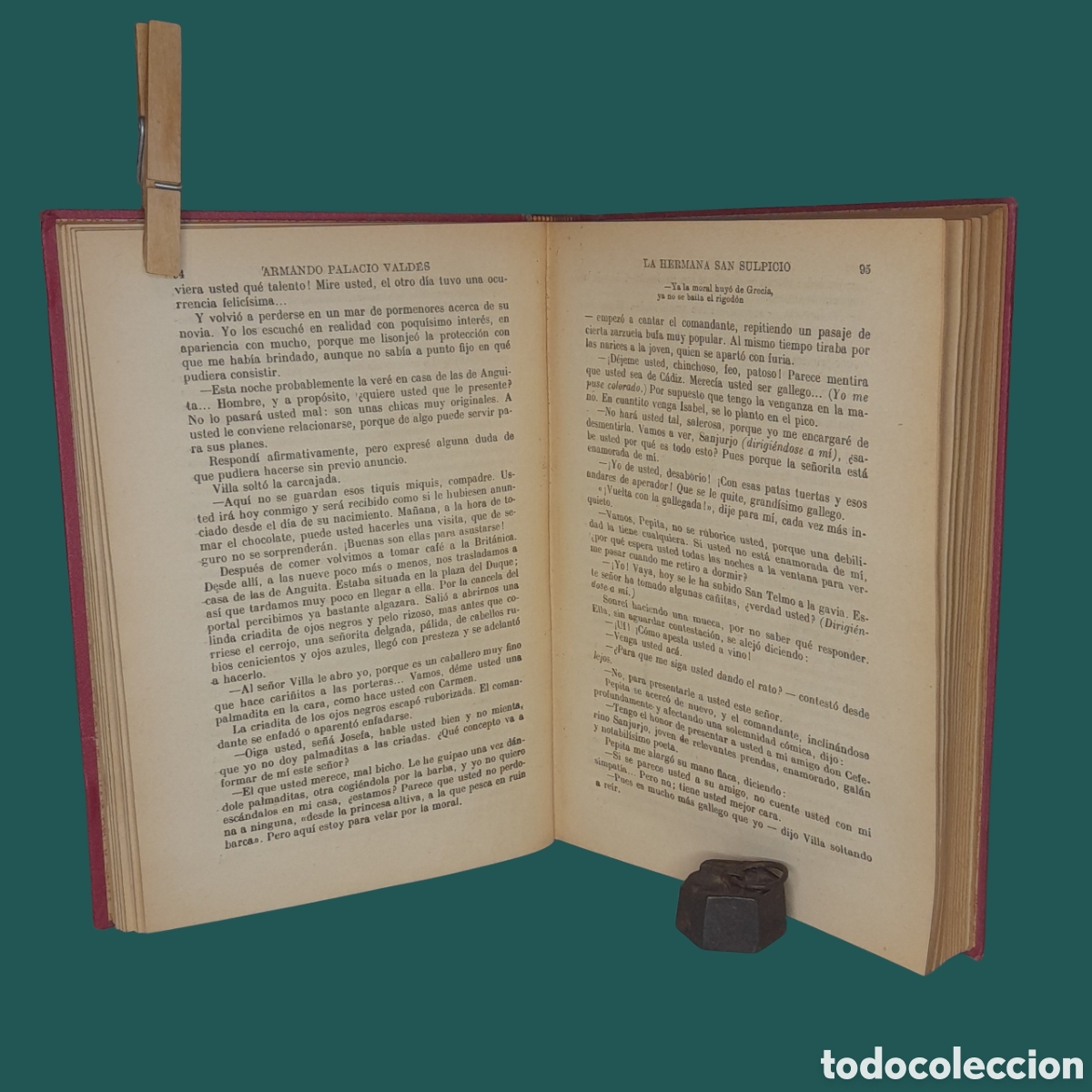 Libros antiguos: Libro antiguo La hermana San Suplicio. - Foto 4