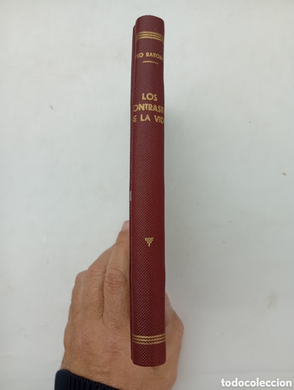 Libros antiguos: Los contrastes de la vida 1934 P&iacute;o Baroja - Foto 1