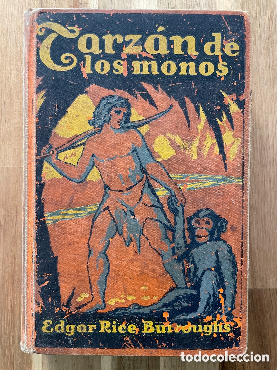 Libros antiguos: Tarz&aacute;n de los monos. Edgar Rice Birroughs. A&ntilde;o 1933. - Foto 1