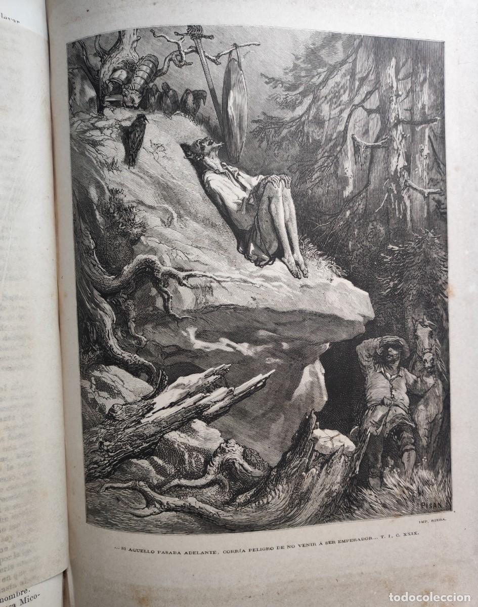 Libros antiguos: Don Quijote. Edici&oacute;n de lujo. - Foto 4