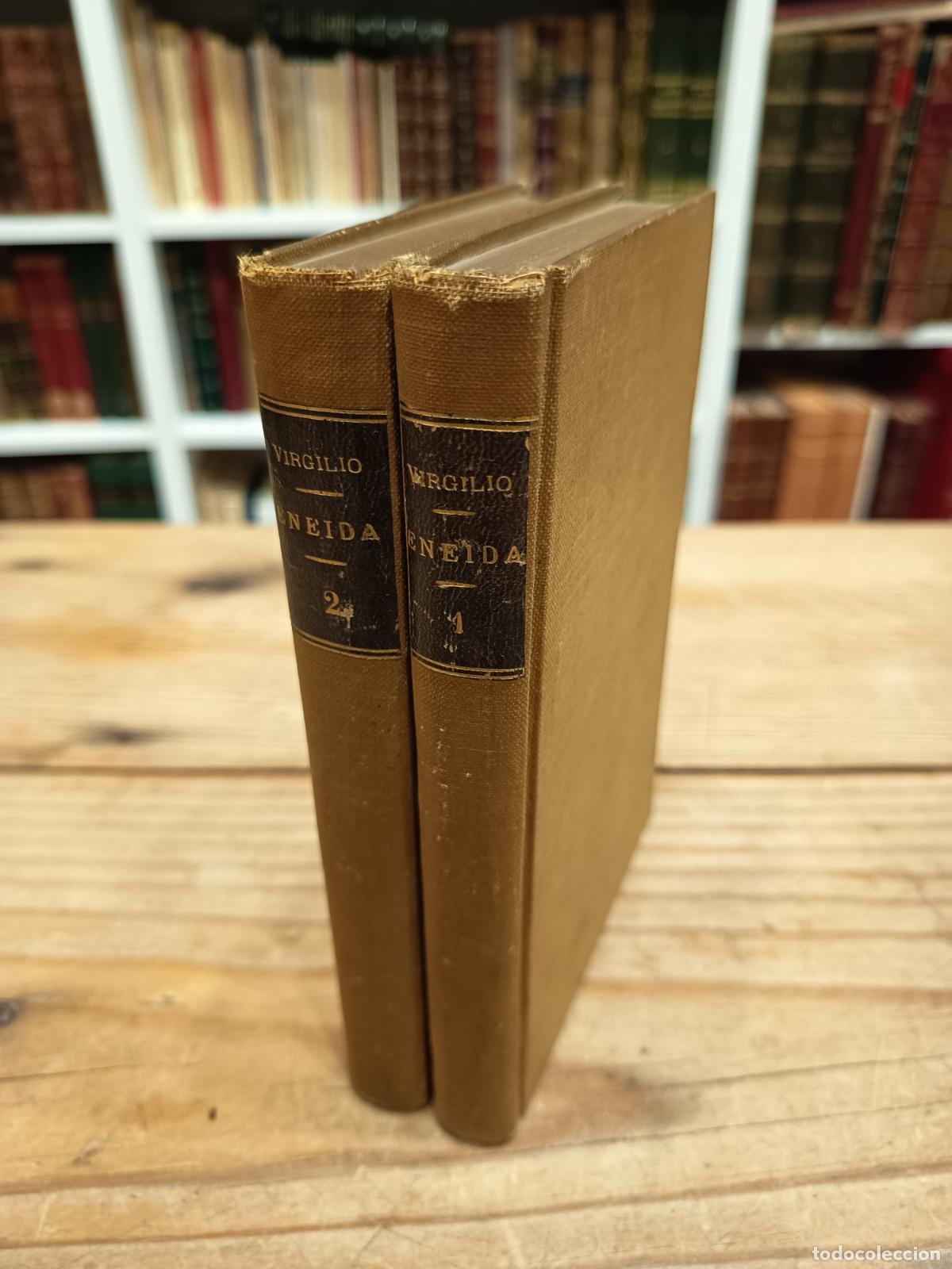 Libros antiguos: 1917 - VIRGILIO. La Eneida, 2 tomos - Foto 2