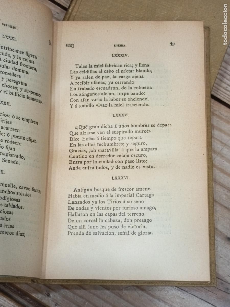 Libros antiguos: 1917 - VIRGILIO. La Eneida, 2 tomos - Foto 4
