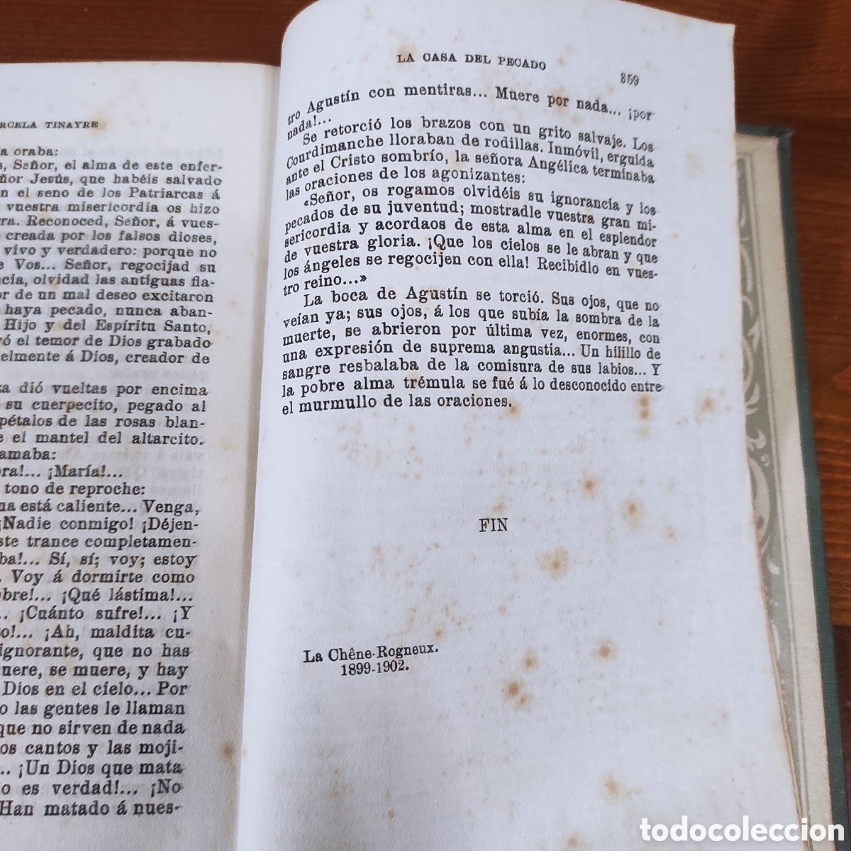 Libros antiguos: La Casa del Pecado &ndash; Marcelle Tinayre - Foto 12