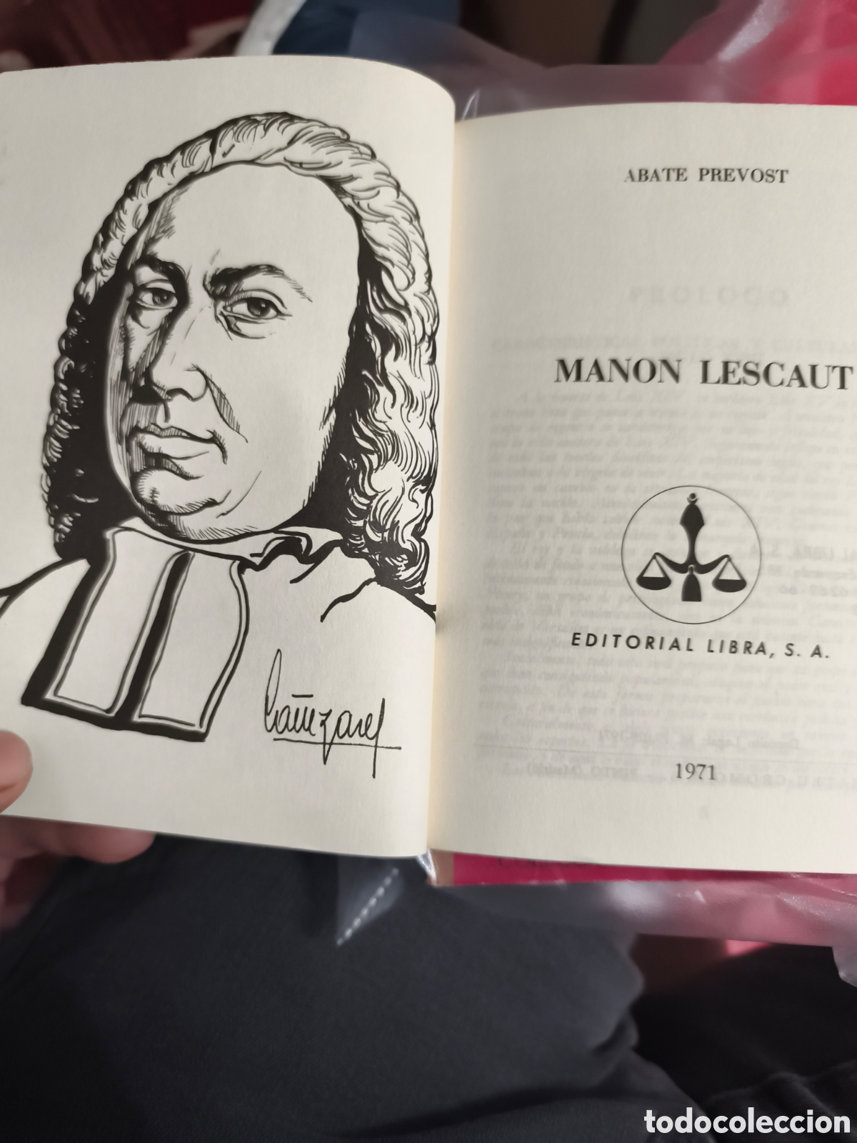 Libros antiguos: Manon Lescaut - Abate Prevost - Foto 2
